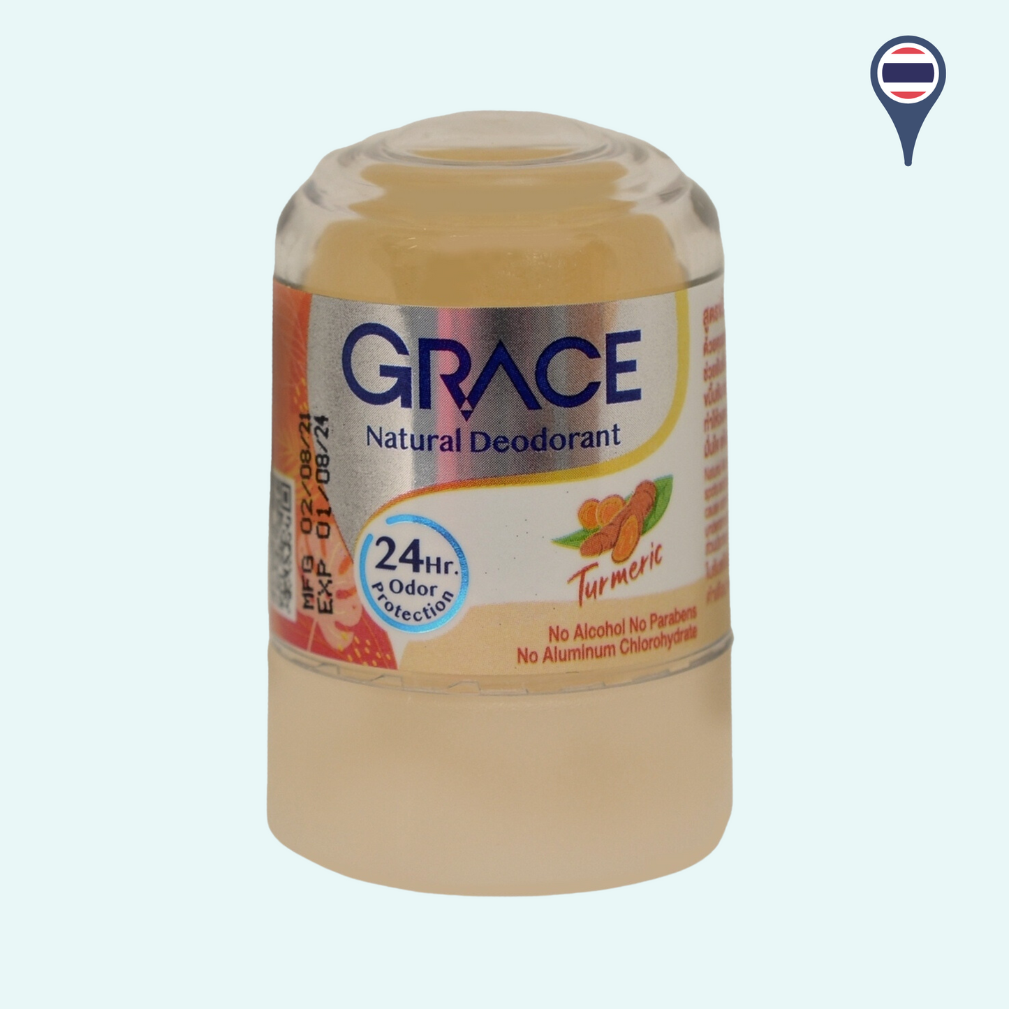 泰國 Grace 天然止汗水晶石 (70g)