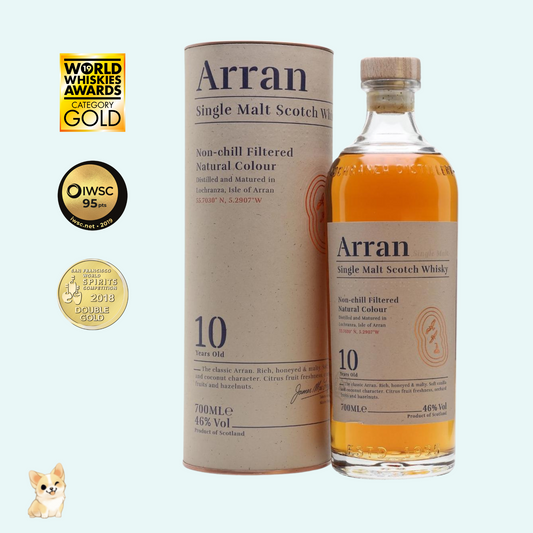 蘇格蘭 Arran 10 Years Old Single Malt 蘇格蘭威士忌 (700ml)