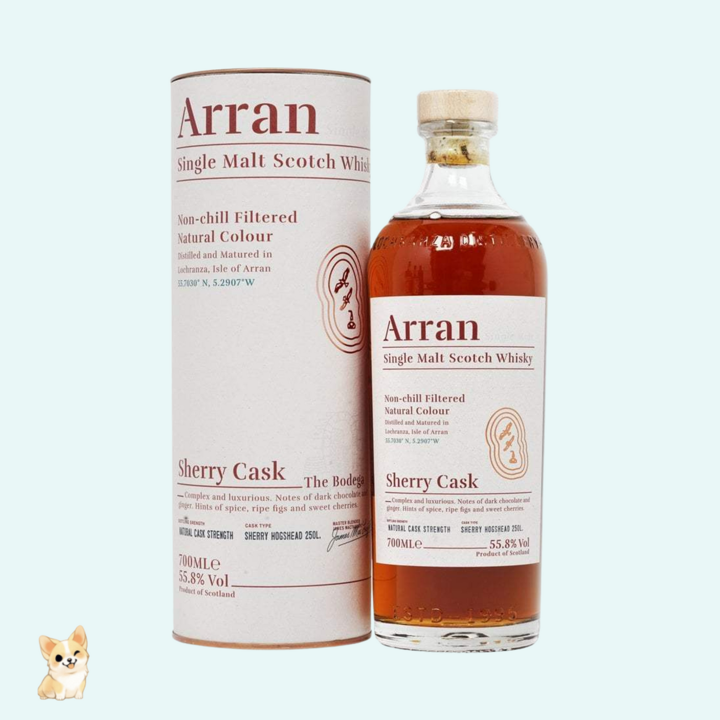 蘇格蘭 Arran Sherry Cask 'The Bodega' Single Malt 蘇格蘭威士忌 (700ml)