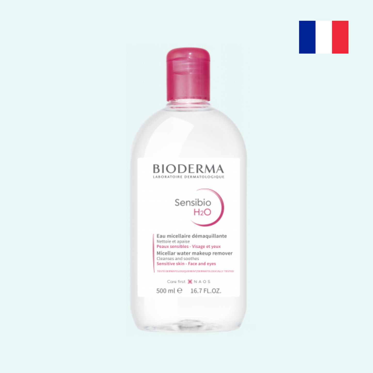 法國Bioderma 卸妝潔膚水 (500ml)