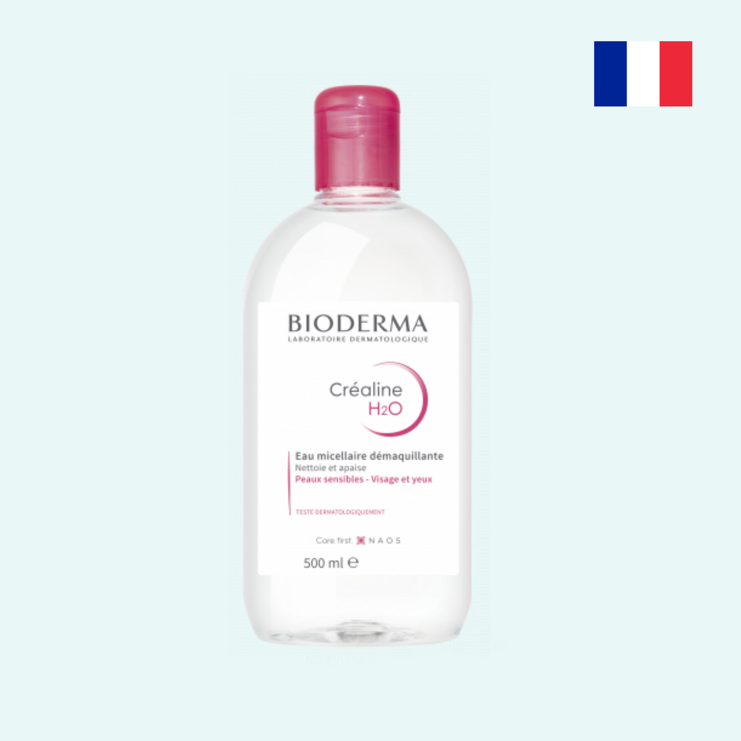 法國Bioderma 卸妝潔膚水 (500ml)