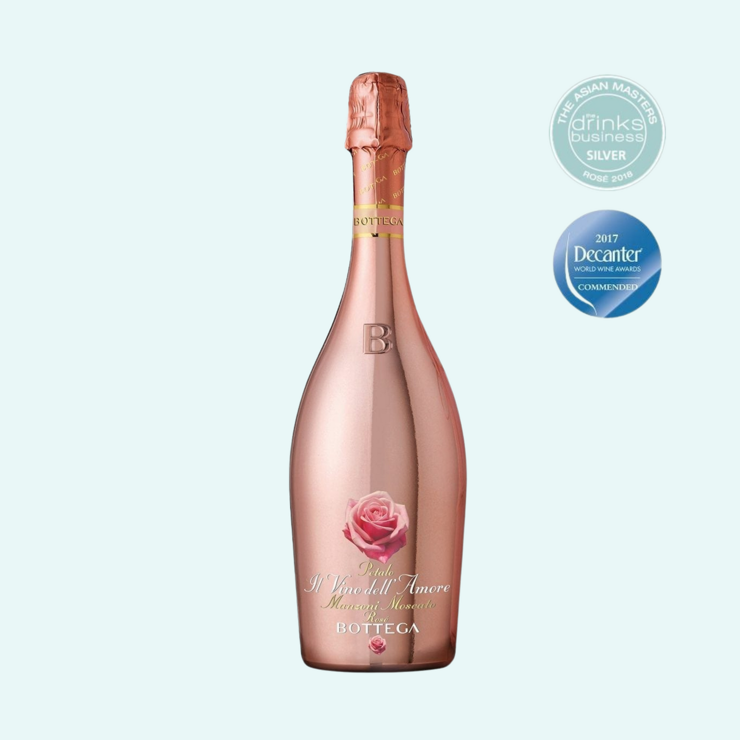 Bottega Manzoni Moscato Rosé 寶迪嘉玫瑰氣泡甜氣酒 (75cl)