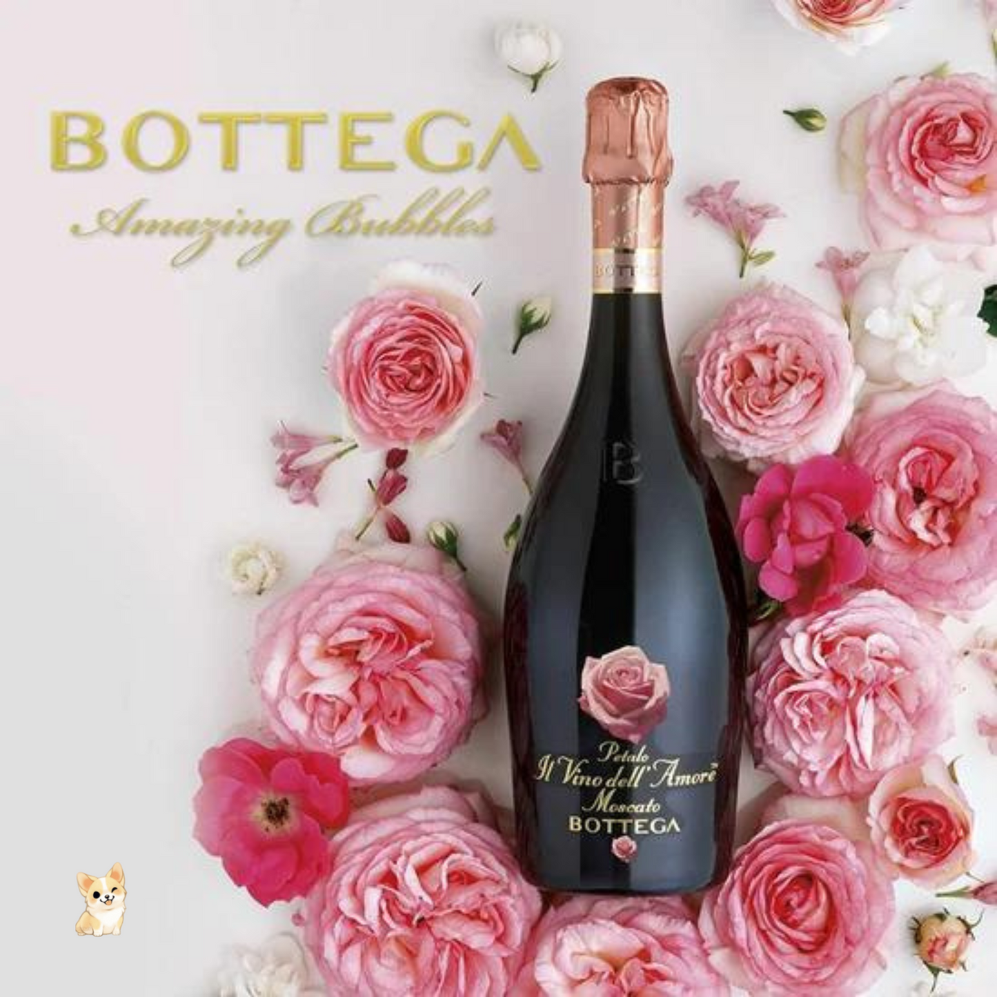 意大利 Bottega Petalo Moscato 玫瑰甜氣酒 (75cl)