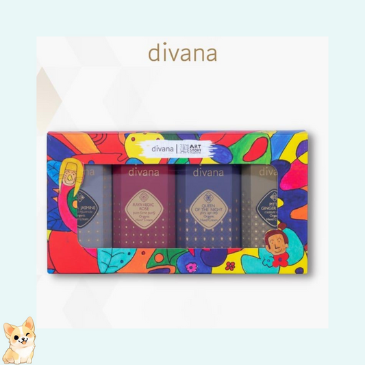泰國Divana天然有機潤手霜套裝 (30gx4支)