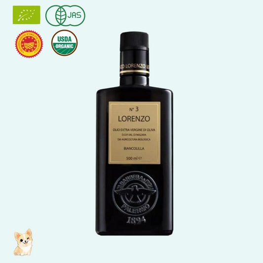 意大利Manfredi Barbera羅倫索 N°3 產區認證有機特純初榨橄欖油 (500ml)