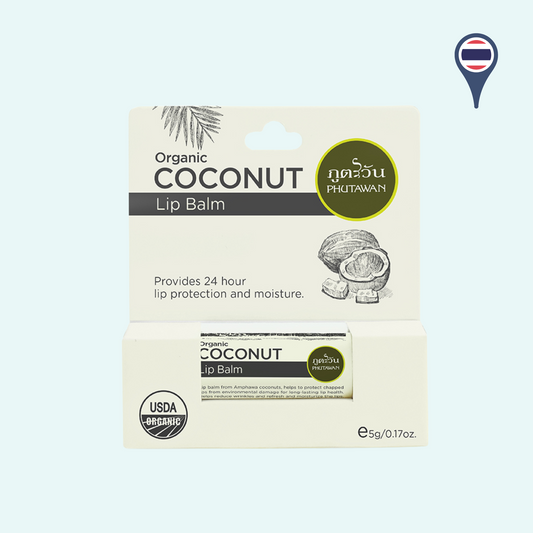 Phutawan Organic Coconut Lip Balm (5g)