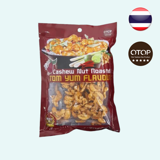 Kayee Phuket Roasted Cashew Nuts with Tom Yum flavour (120g)