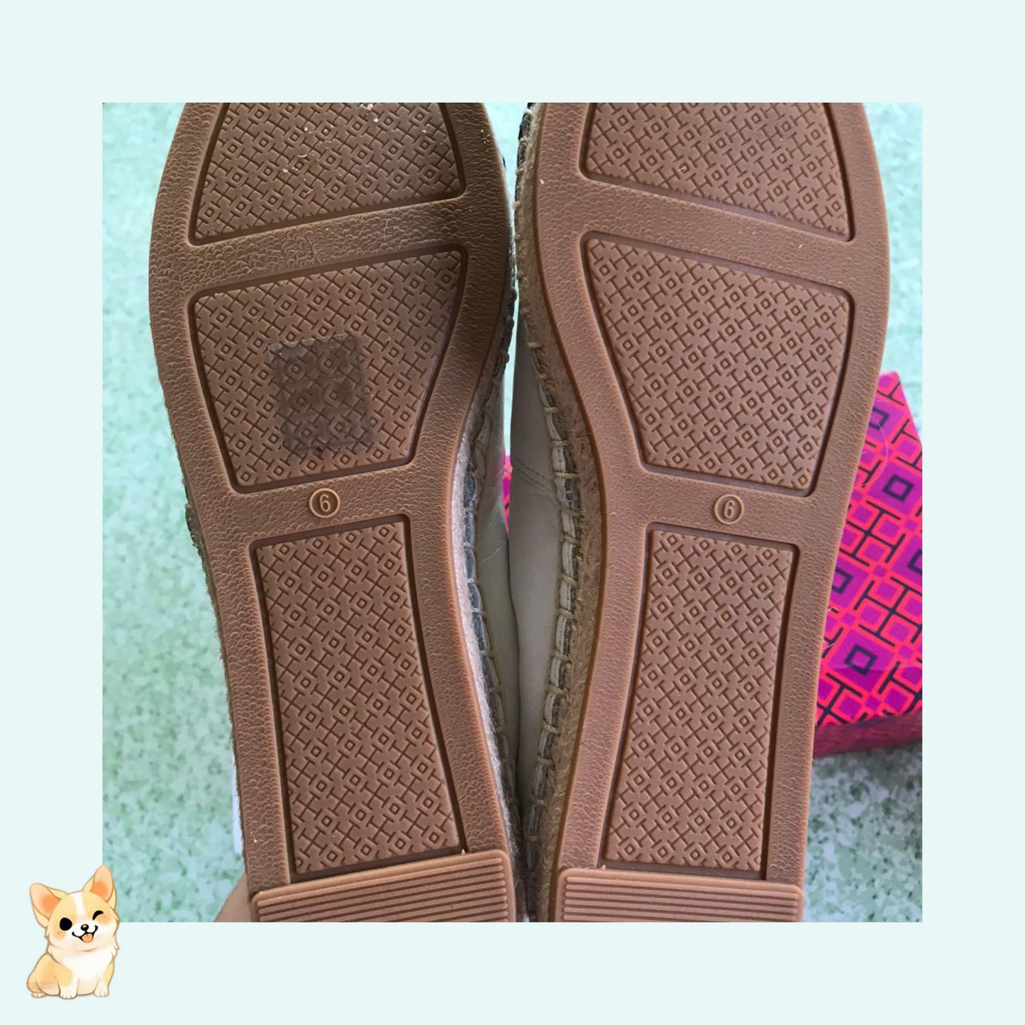 美國Tory Burch Espadrille 拼色漁夫鞋