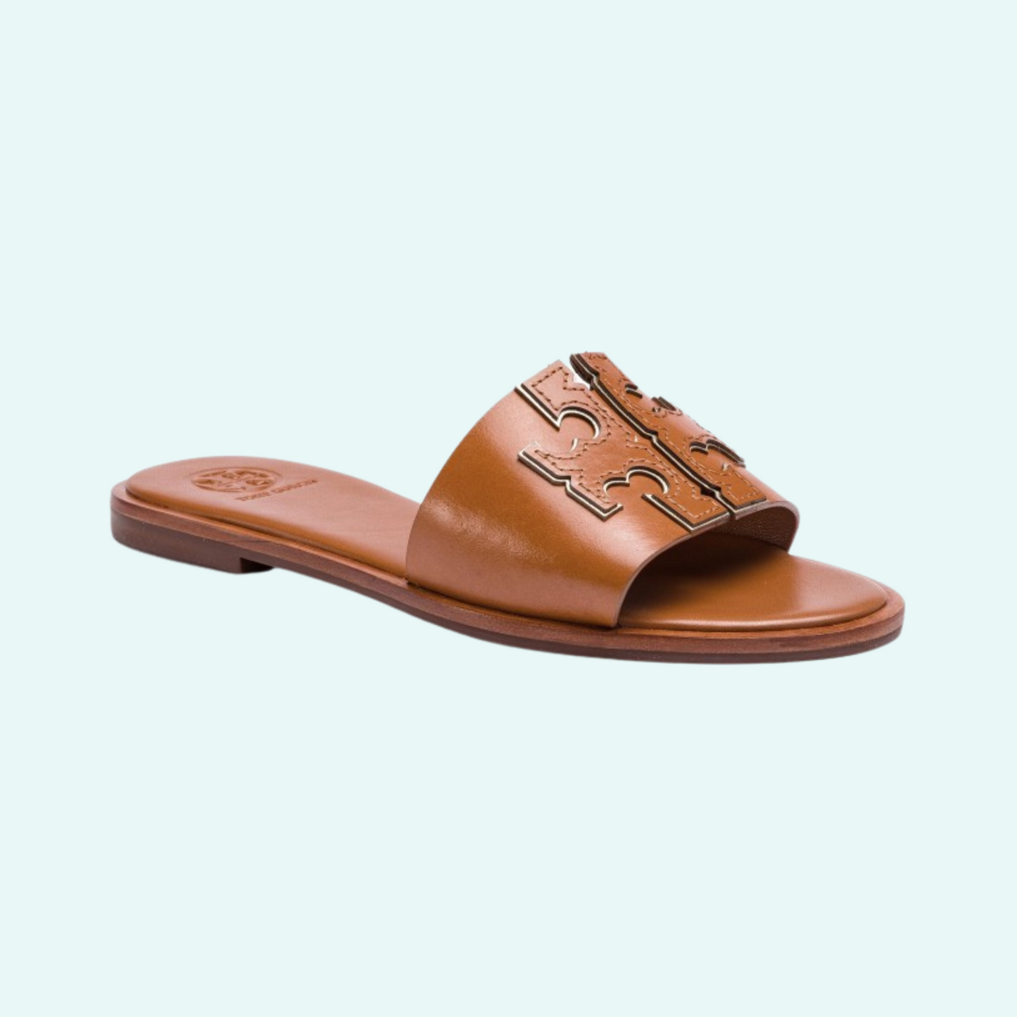 TORY BURCH  Ines Leather Slide Sandals